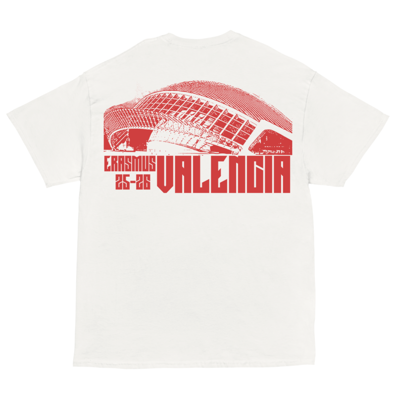 Camiseta Erasmus Valencia